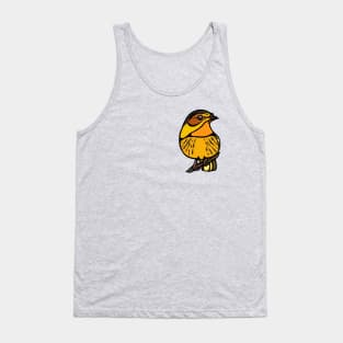 Cape May Warbler Graphic Tank Top